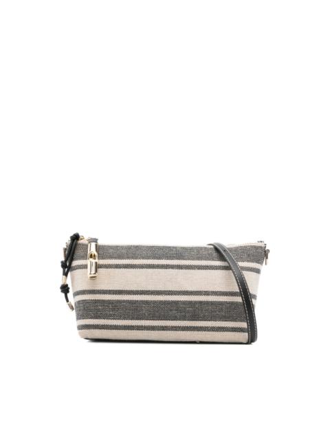 FURLA striped shoulder bag