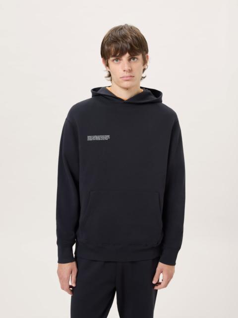 PANGAIA Mens Midweight Hoodie - Black