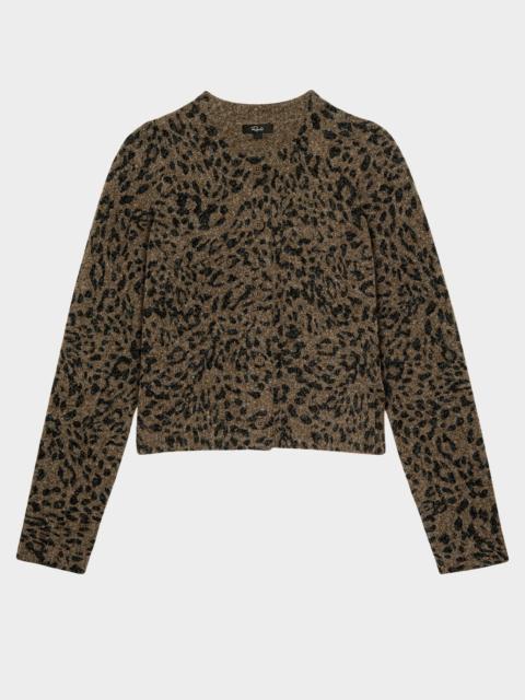 Rails Matilda Spotted Crewneck Cardigan