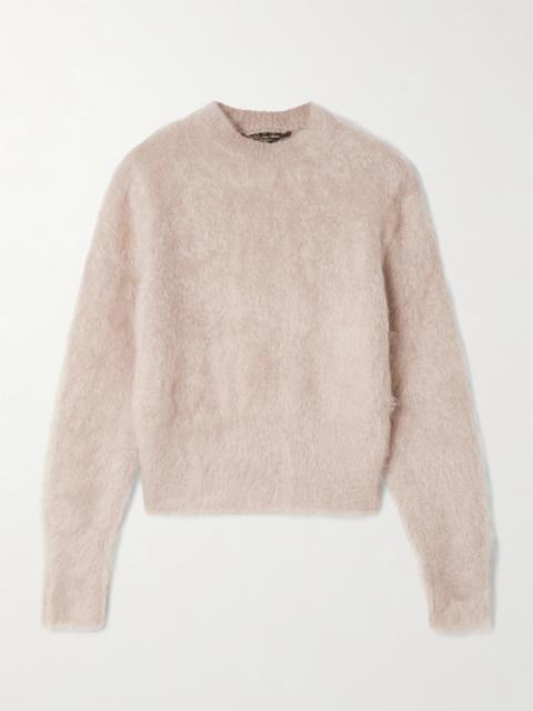 Loro Piana Mohair And Cashmere-blend Sweater