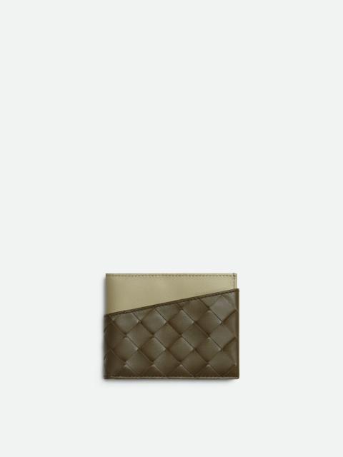 Intrecciato Oblique Bi-Fold Wallet