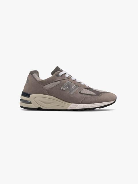 New Balance M990v2 Suede and Mesh Sneakers