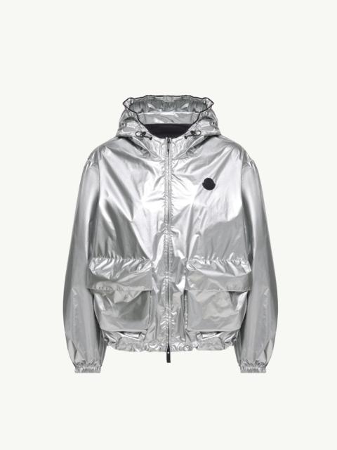 Moncler Ylang Hooded Metallic Jacket