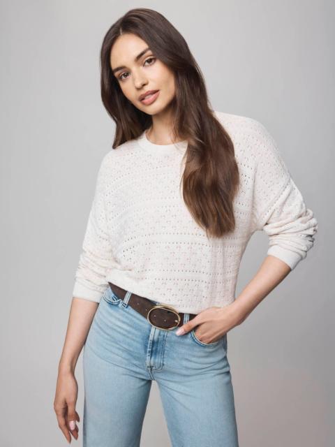 Splendid Georgie Cashblend Pointelle Sweater