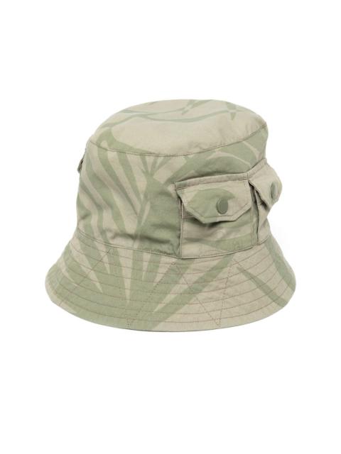 camouflage-pattern bucket hat