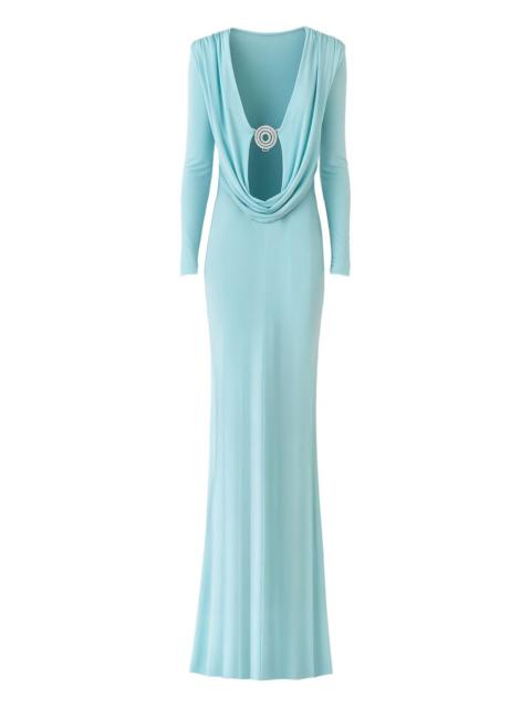 THE NEW ARRIVALS ILKYAZ OZEL Camillea crystal-embellishment maxi dress