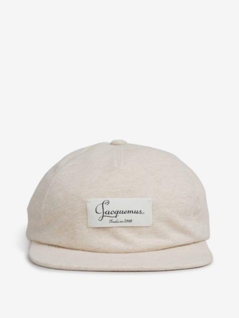 JACQUEMUS CAP PATCH LOGO