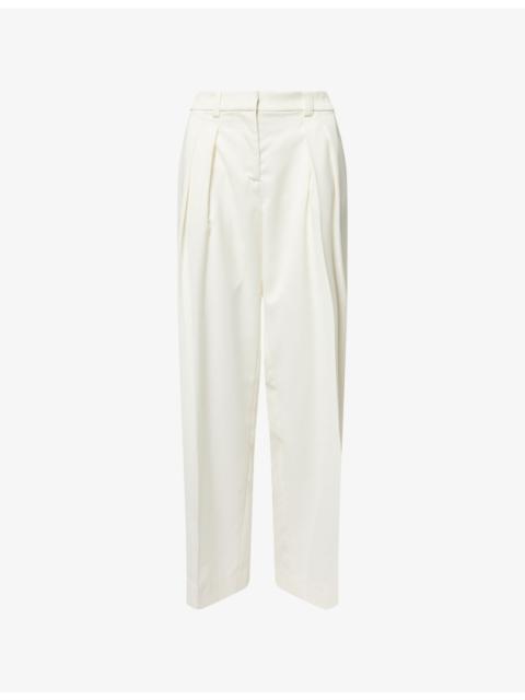 The Frankie Shop Daytona Pleated Wool Trousers