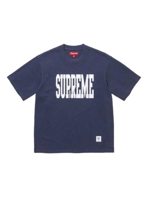 Supreme Supreme FW26 Stretch Appliqué S/S T-Shirt 'Navy' SUP-FW26-016-NVY