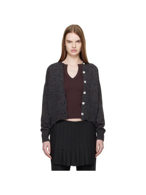 &DAUGHTER Gray Ada Crewneck Cardigan