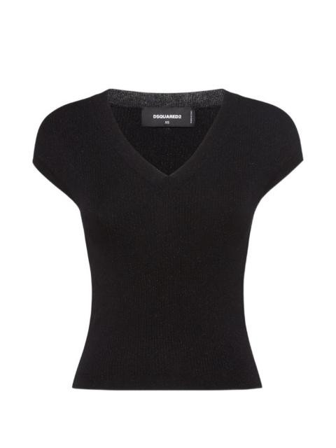 DSQUARED2 V-neck short-sleeves T-shirt