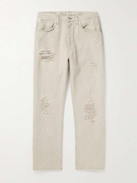 2003 Straight-Leg Distressed Jeans
