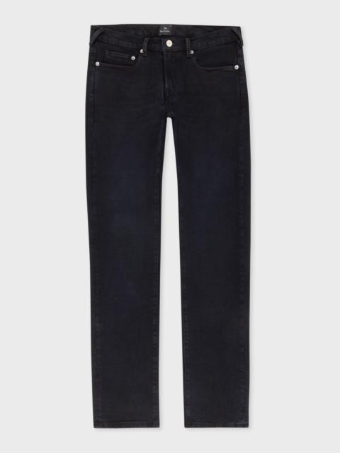 Paul Smith Mid-Wash Black 'Organic Stretch' Jeans