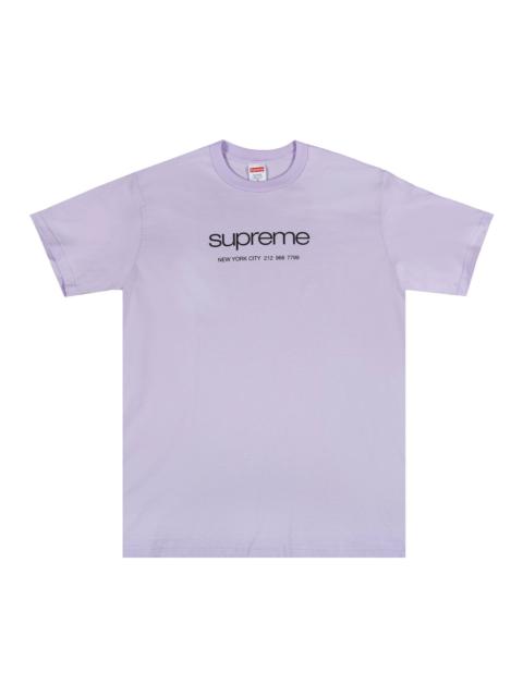 Supreme Shop Tee 'Light Purple'