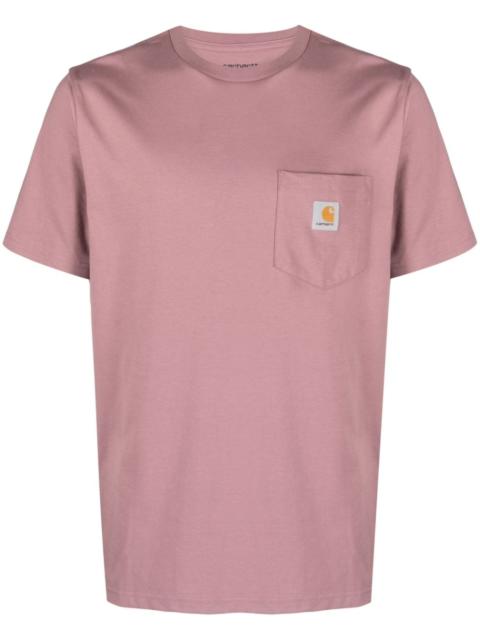 Carhartt logo-patch cotton T-shirt
