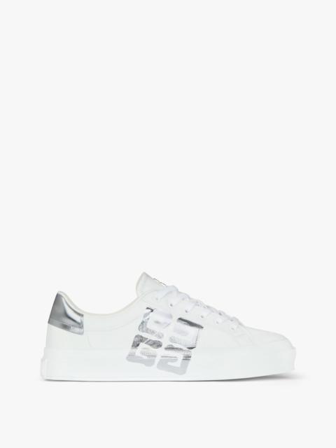 Givenchy CITY SPORT SNEAKERS IN LEATHER