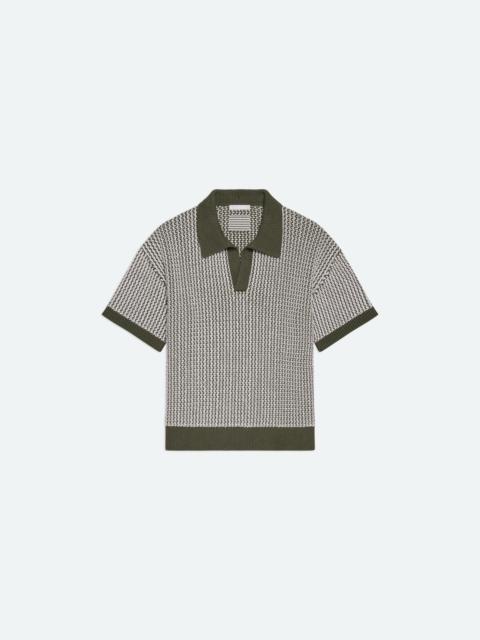 Helmut Lang BICOLOR POLO