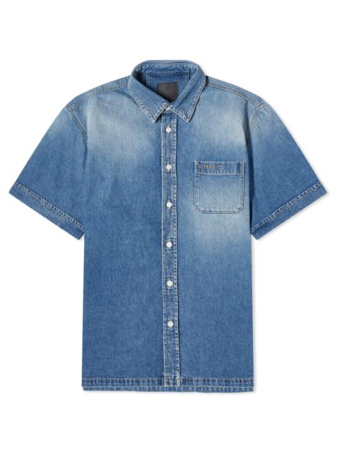 Givenchy Givenchy Short Sleeve Denim Shirt