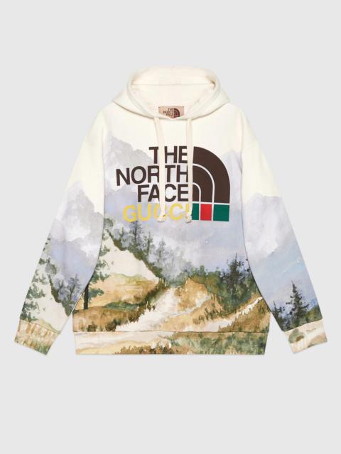 The North Face x Gucci sweatshirt