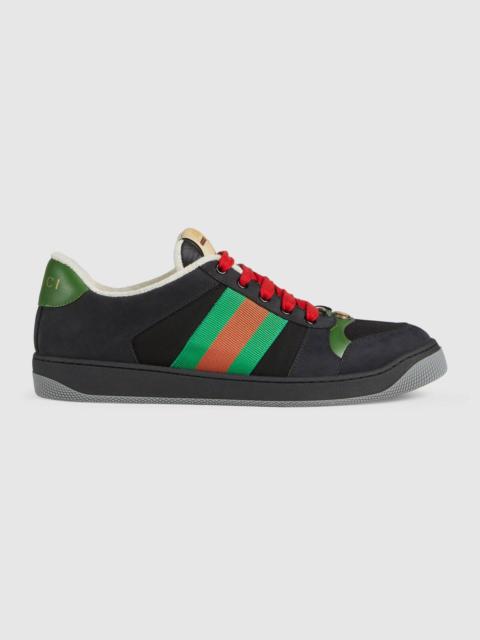 GUCCI Men's Screener suede sneaker