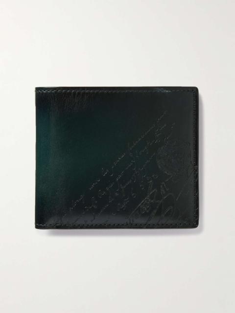Berluti Makore Neo Scritto Venezia Leather Billfold Wallet