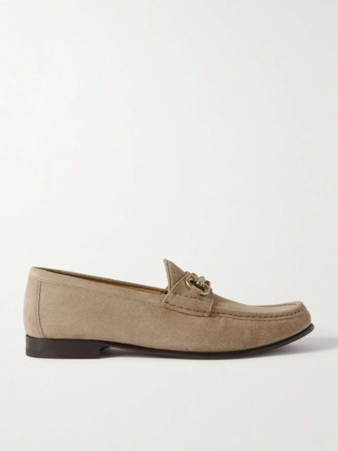 Brunello Cucinelli Suede loafers with bit
