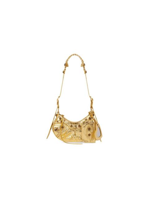 Women's Le Cagole Xs Shoulder Bag in Gold