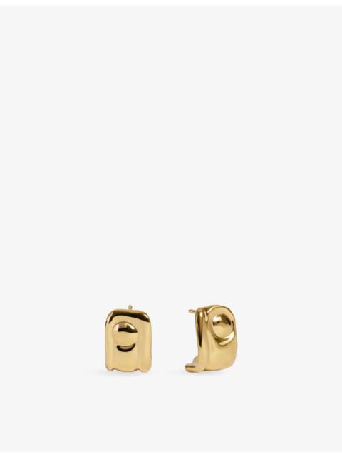 MONICA VINADER Amaia Small 18ct Yellow-Gold Vermeil Hoop Earrings