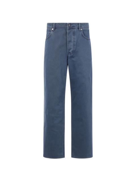 Stone Island logo-patch jeans