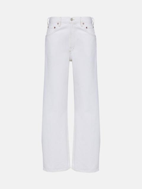 AGOLDE Mid-rise wide-leg jeans