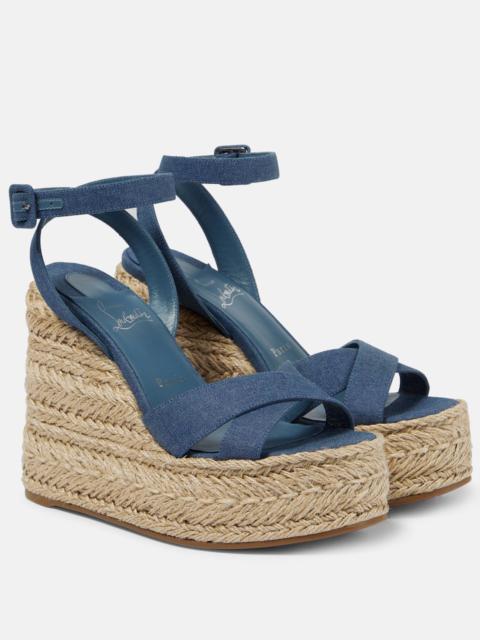 Mariza Zeppa canvas espadrille sandals