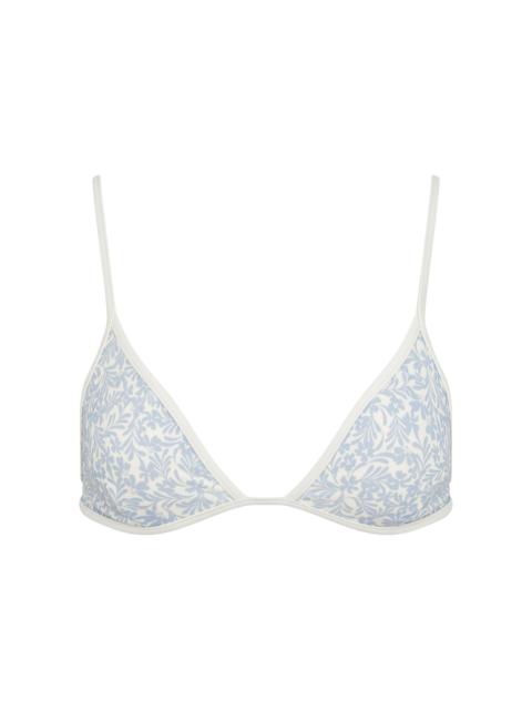 onia Aimee Bikini Top blue