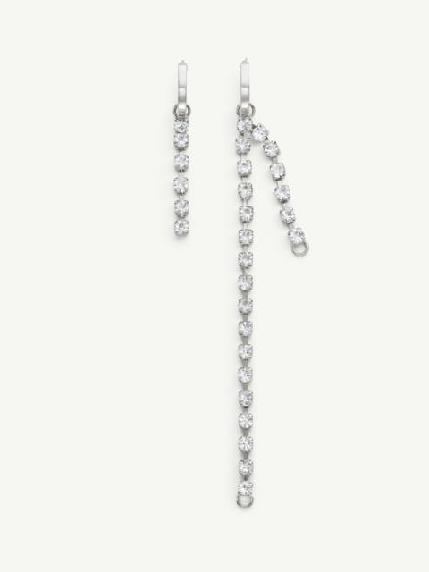 MM6 Maison Margiela Rhinestone drop earrings