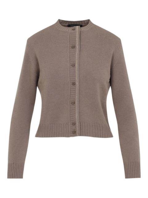 FABIANA FILIPPI ribbed button cardigan