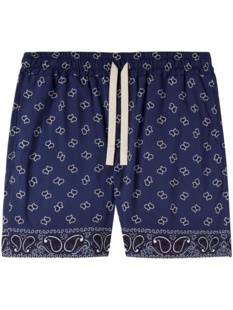 Palm Angels Paisley Shorts
