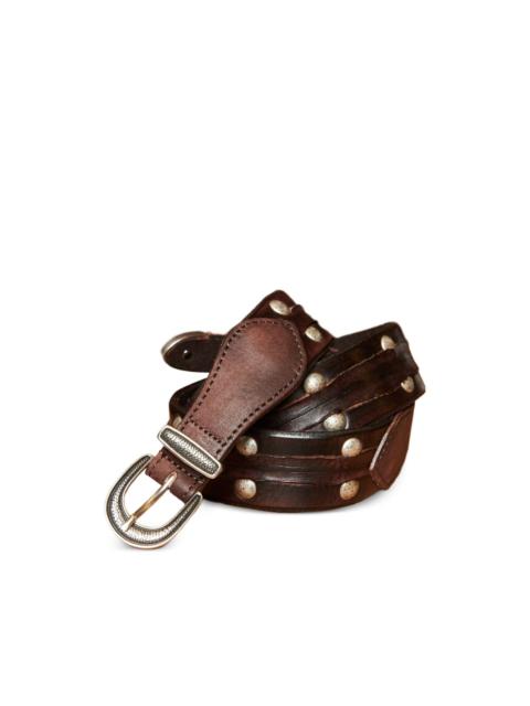 FORTELA studded buckle belt
