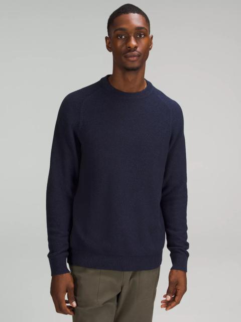 lululemon Textured Knit Crewneck Sweater