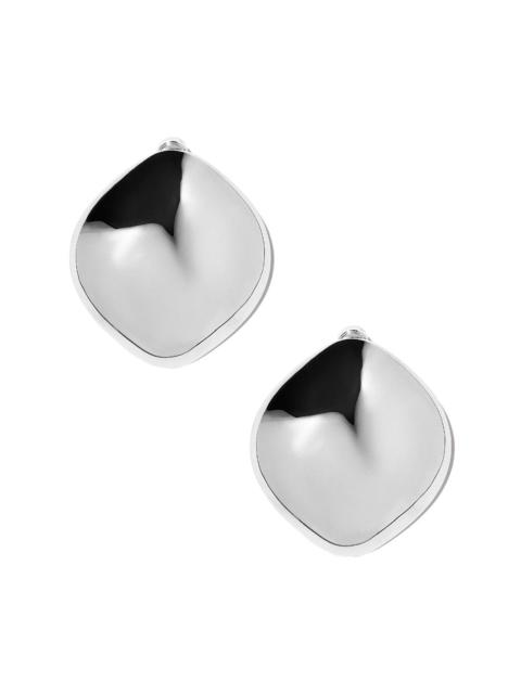 JENNIFER FISHER Puffy Cushion Earrings - Silver