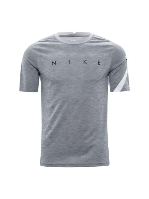 Nike Dri-Fit Academy Alphabet Short Sleeve Gray CK5538-084