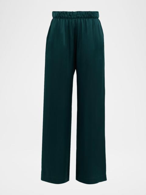 SABLYN Brynn Wide-Leg Silk Pants