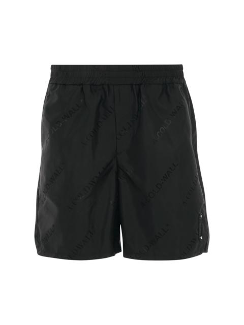A-COLD-WALL* Monogram Shorts in Black