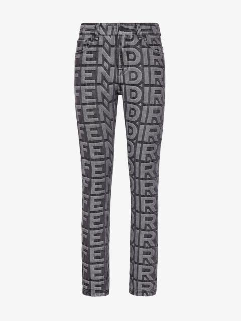 FENDI Regular-fit pants. Part of the Fendi by Marc Jacobs limited edition, this style is made of black den