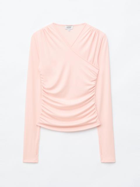 & Other Stories Modal Jersey Wrap Top