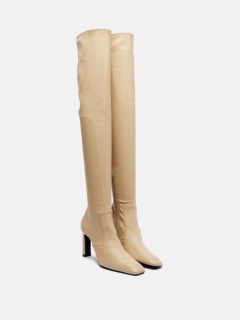Totême Leather over-the-knee boots