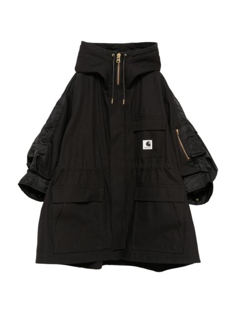 sacai Carhartt WIP Duck x Nylon Twill Coat