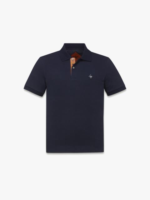 MCM Diamond Patch Piqué Polo