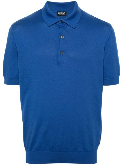 ZEGNA knitted polo shirt
