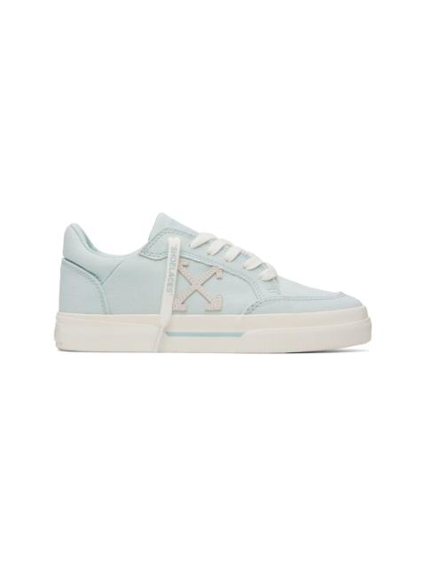 Off-White Blue Vulcanized Low Sneakers