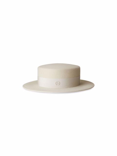 MAISON MICHEL Kiki waterproof canotier hat