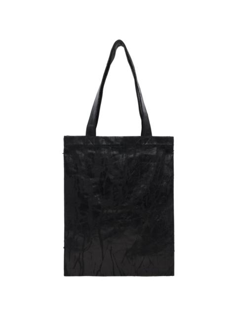 Rick Owens DRKSHDW Black Tower Megacrust Denim Tote